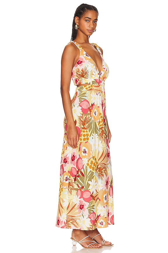 view 2 of 3 VESTIDO MIDI DOMENICA in Tropical