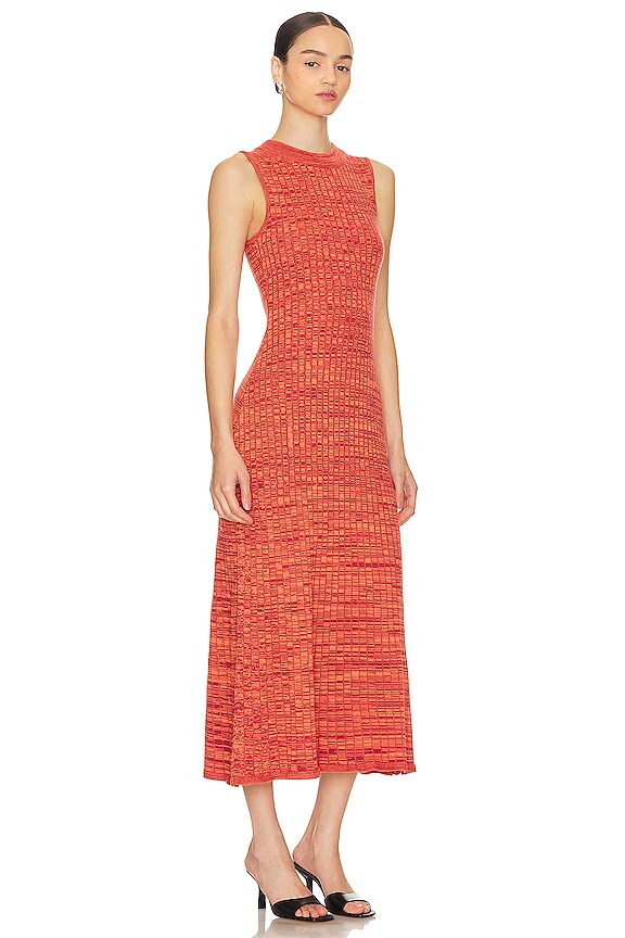 view 2 of 3 RAPHAEL 미디 원피스 in Amber