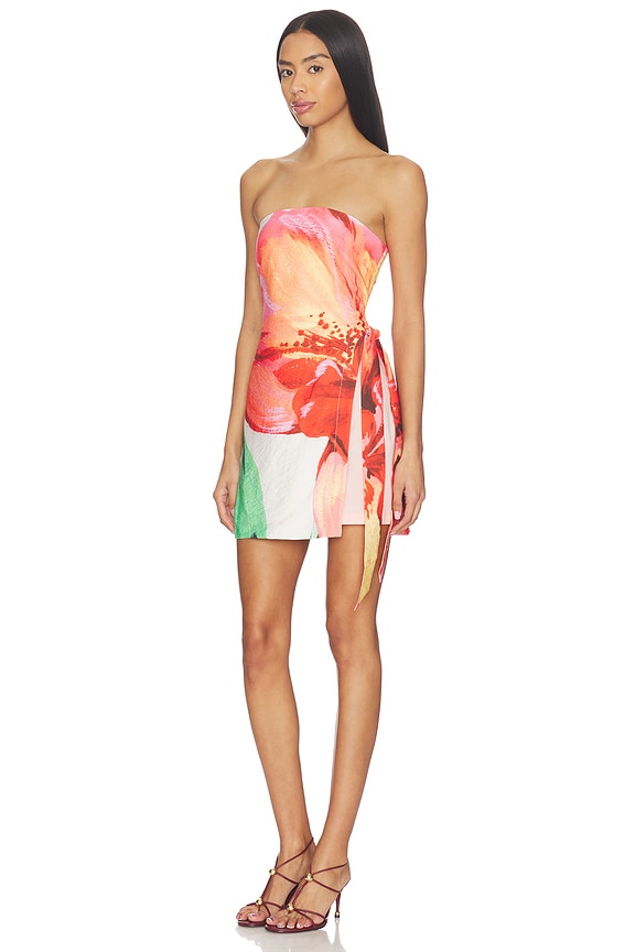 view 2 of 3 ROBE ZINNIA in Painterly Floral