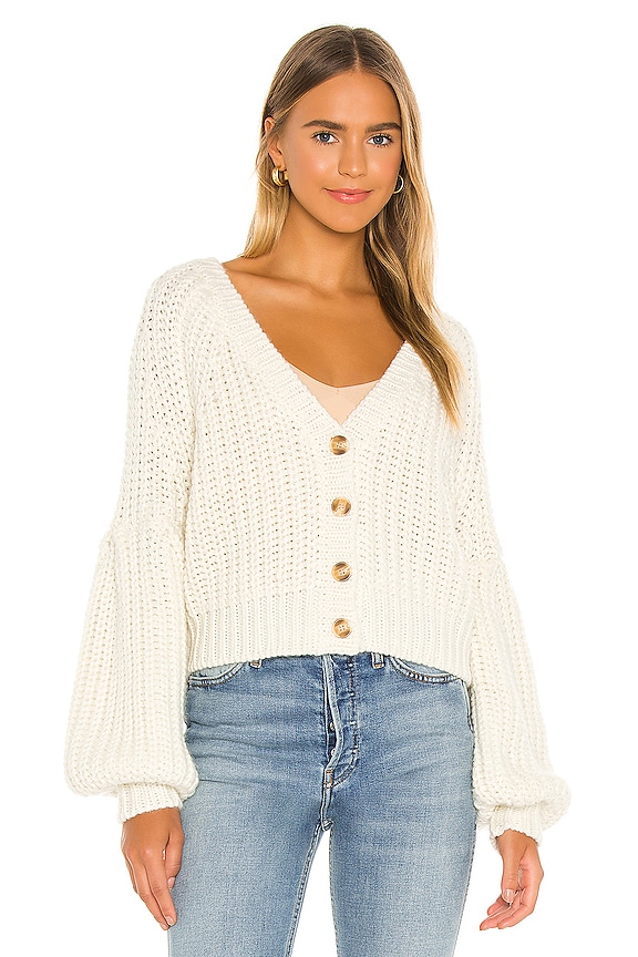 view 2 of 5 Tally Knit Cardigan in Cream