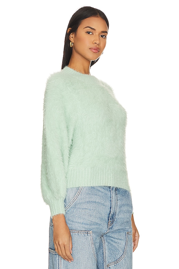 view 2 of 4 Luma Fluffy Sweater in Mint