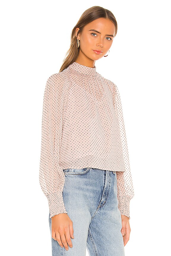 view 2 of 5 Be Someone Top in Blush & Black