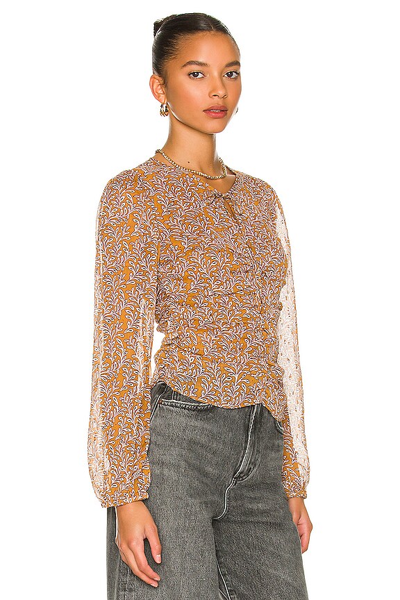 view 2 of 4 Mirleft Chiffon Top in Multi