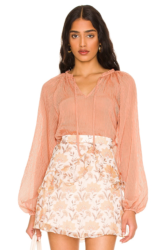 view 1 of 5 Nerang Blouse in Terracotta