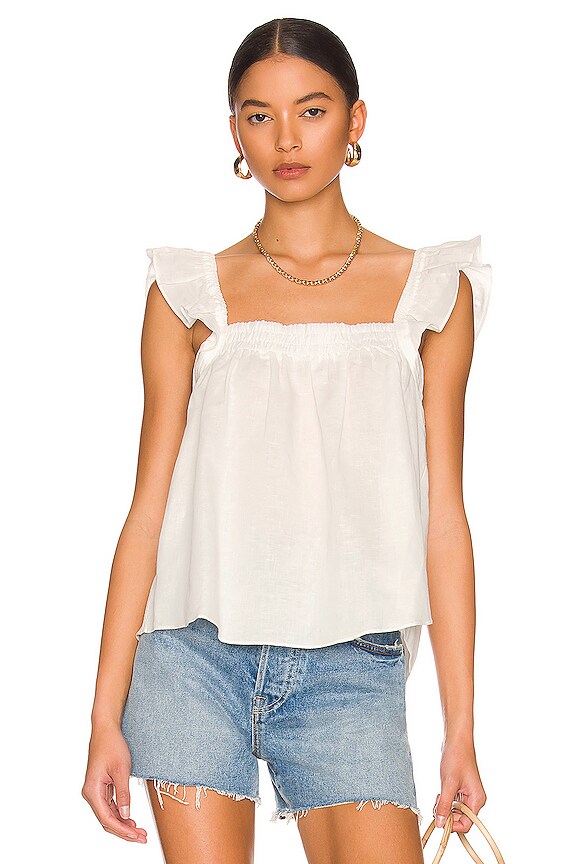 view 1 of 4 Leigh Top in White