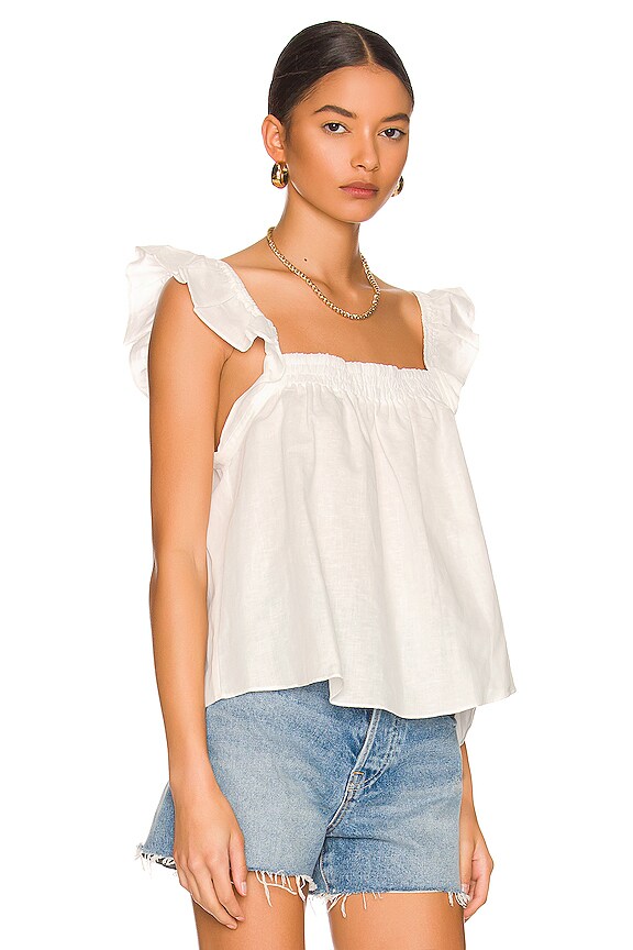 view 2 of 4 Leigh Top in White