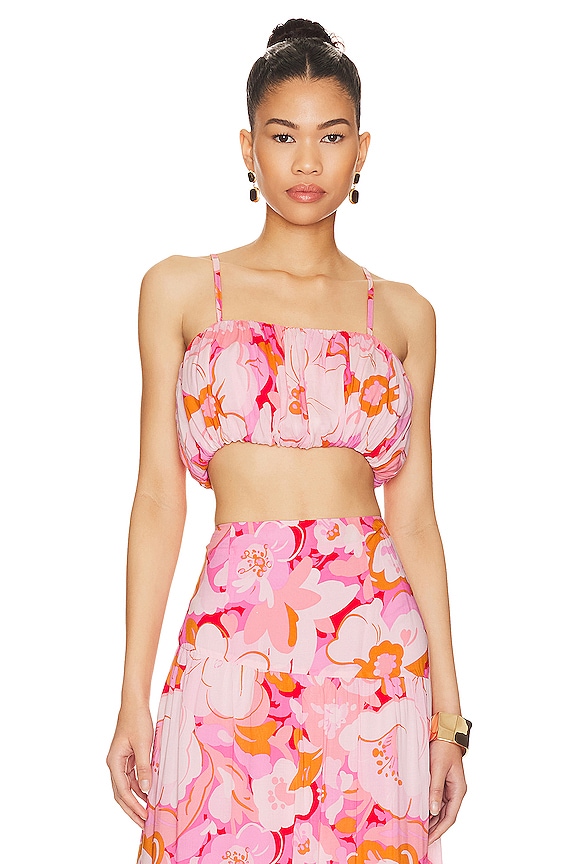 view 1 of 4 Josie Crop Top in Floral