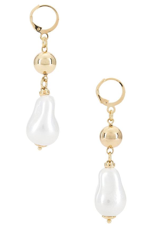 view 2 of 3 Ann Earrings in Gold