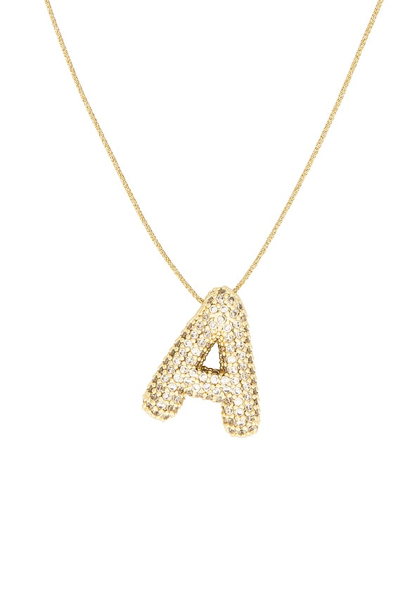 view 2 of 2 COLLIER SPARKLE in Gold Initial