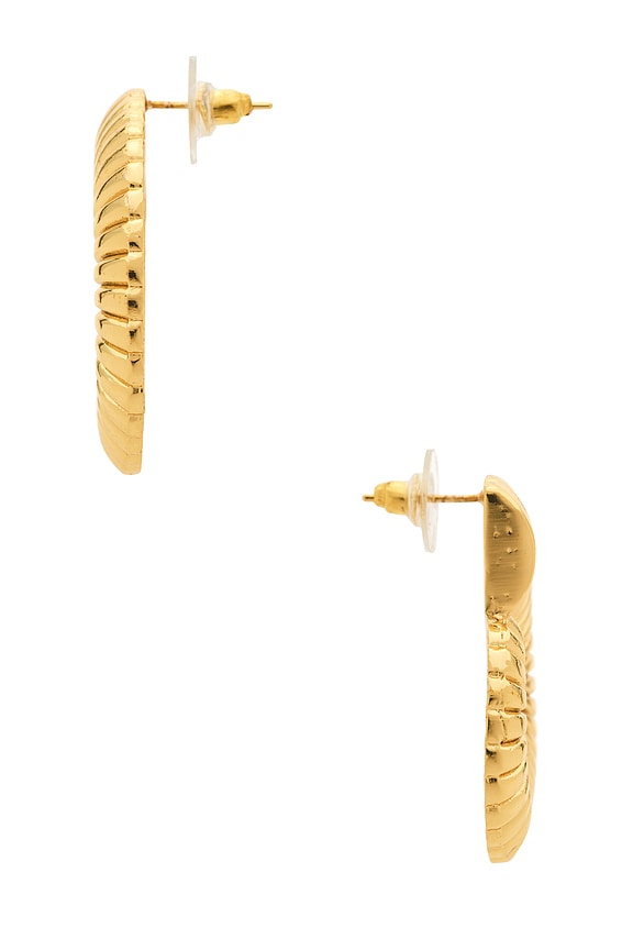 view 2 of 2 BOUCLES D'OREILLES TEARS OF OCEAN in Gold