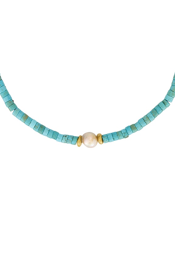 view 2 of 2 COLLAR DE CUENTAS BOUGA in Turquoise