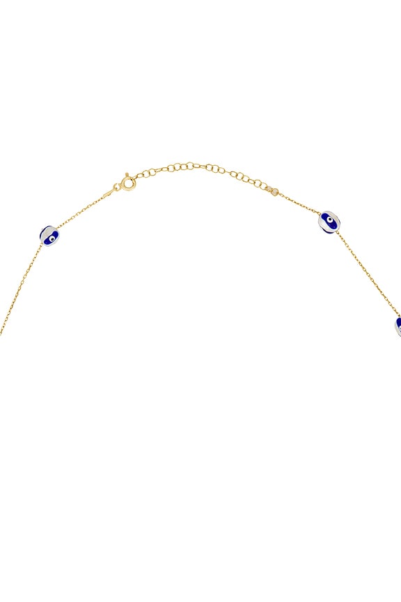 view 2 of 2 Sandra Necklace in Gold & Blue