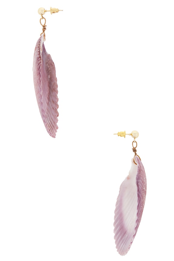 view 2 of 2 Kora Earring in Gold & Pink