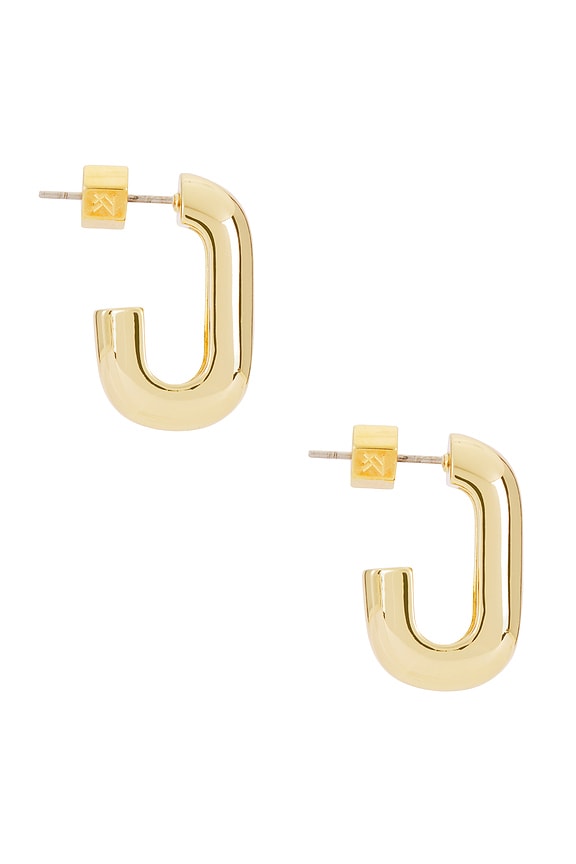 view 2 of 3 СЕРЬГИ ЖЕНСКИЕ ELLIE in Gold