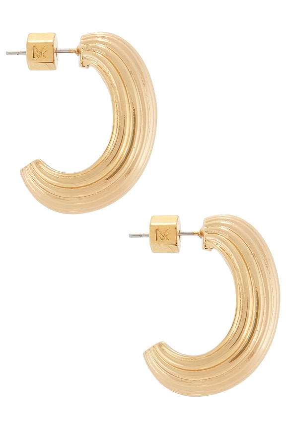 view 2 of 3 Florence Earrings in Gold