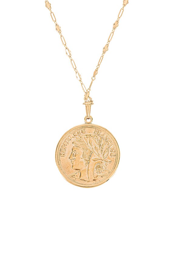 view 2 of 3 BRELOQUE & CHAINE HARLOW PARIS in Gold