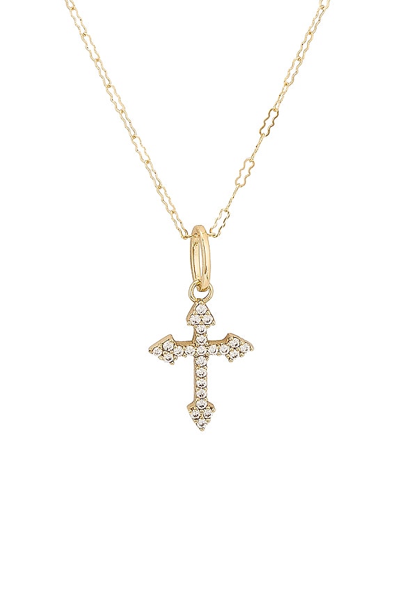 view 2 of 2 Harmony Charm & Vera Chain Necklace in Gold