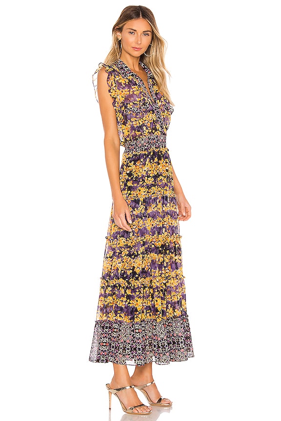 view 2 of 3 MAXIVESTIDO TRINA in Floral Combo