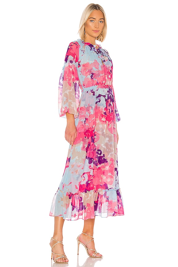 view 2 of 3 Amata Dress in Multi Rainbow