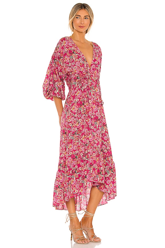 view 2 of 3 Johanna Dress in Pink Falaise Floral