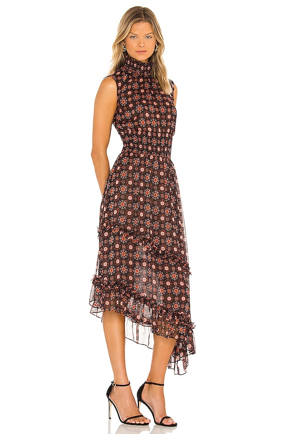 view 2 of 3 Shalom Dress in Onyx Medallion