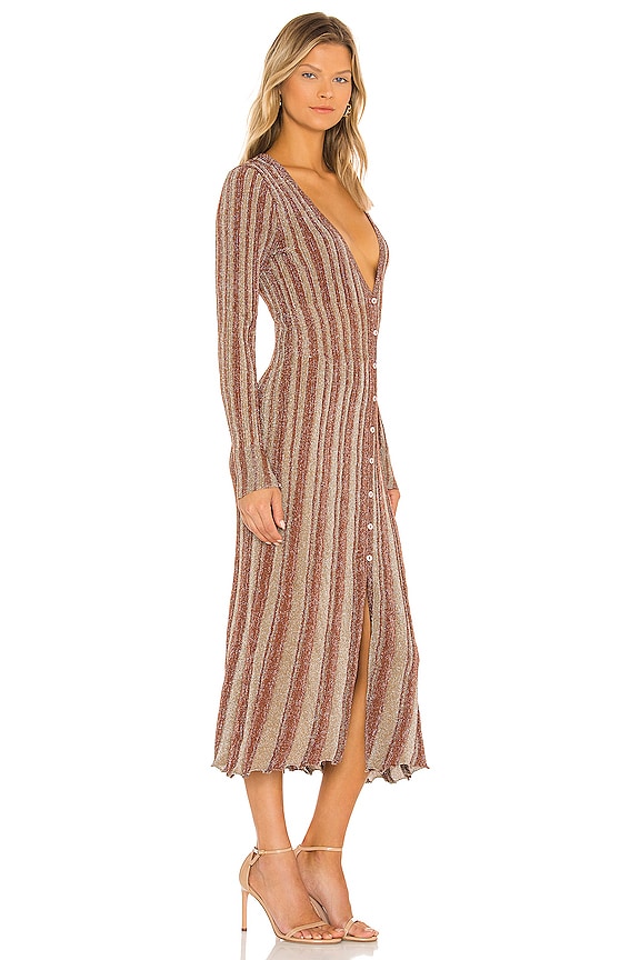 view 2 of 4 VESTIDO RAFAEL in Bronze Combo