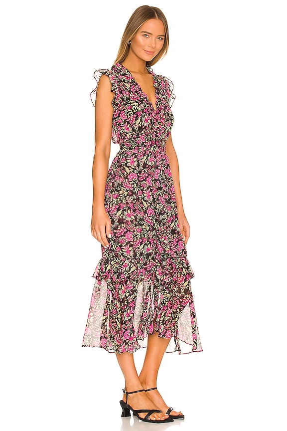 view 2 of 3 ROBE KIDADA in Flora Fuchsia