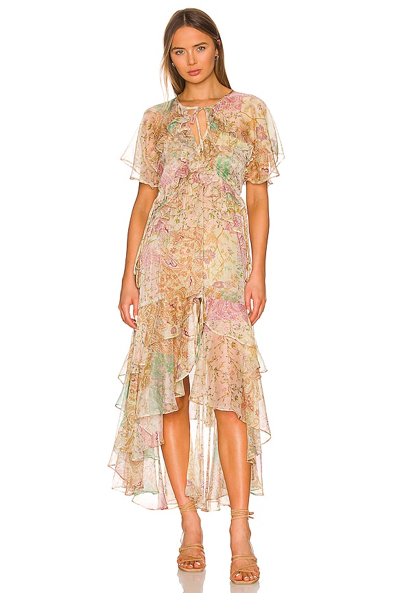 view 2 of 4 ROBE ALANA in Printemps Patchwork