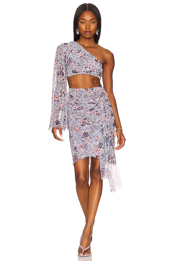 view 1 of 4 CALYPSO 원피스 in Feathered Floral