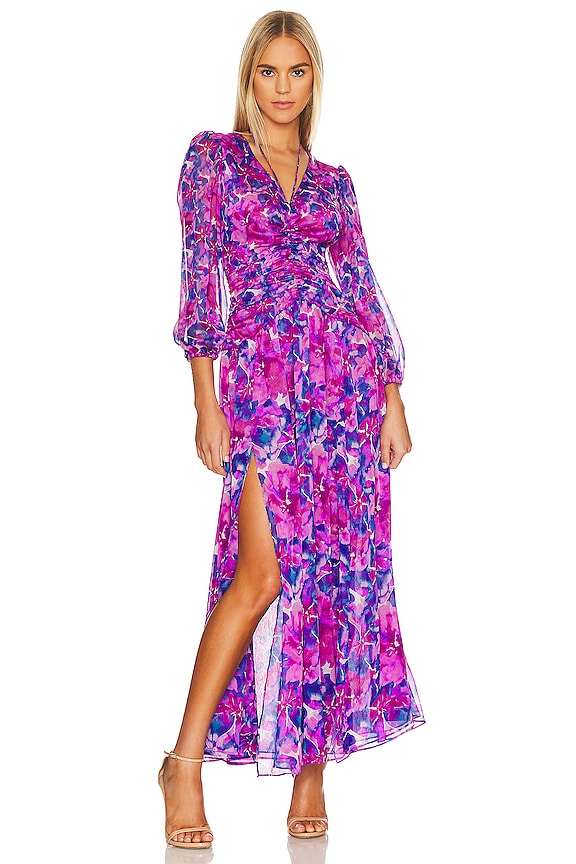 view 2 of 4 Imelda Maxi Dress in Watercolor Blues