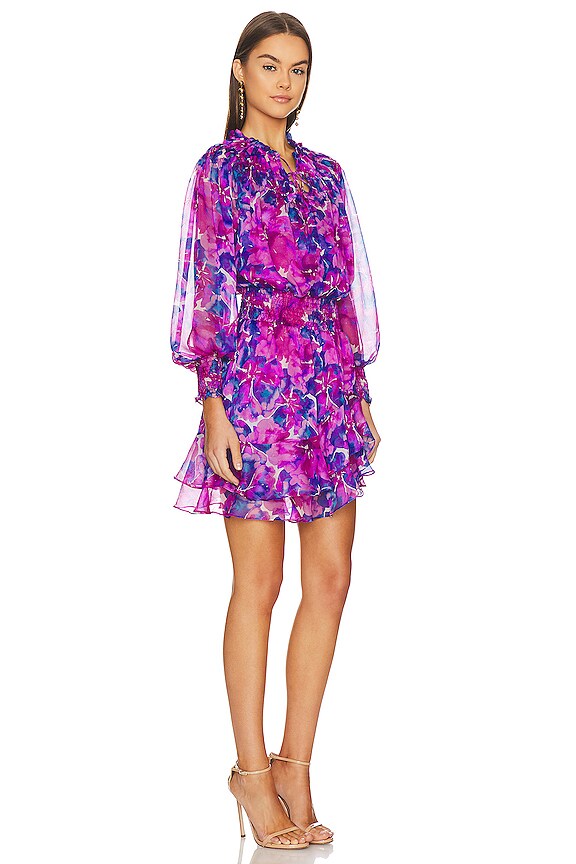 view 2 of 3 ROBE COURTE ALMAHA in Watercolor Blues