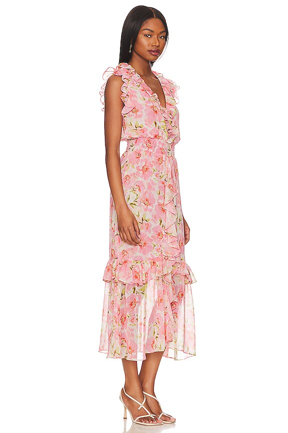 view 2 of 3 COLORETE KIDADA DRESS IN in Blushing Flora