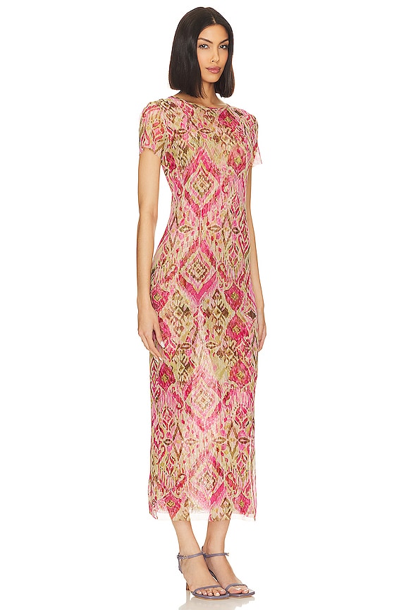 view 2 of 3 ПЛАТЬЕ VANESSA in Summer Ikat