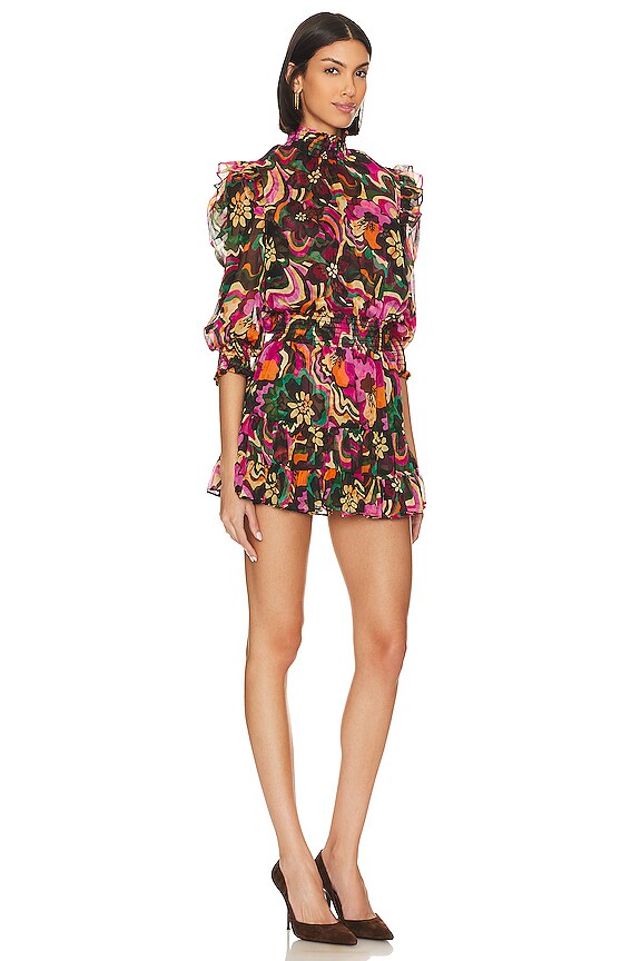 view 2 of 3 VESTIDO GIANNA in Flora Groove