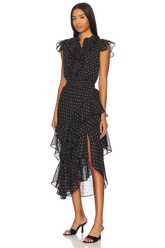 view 2 of 3 VESTIDO ILYSA in Black Lapis Eye