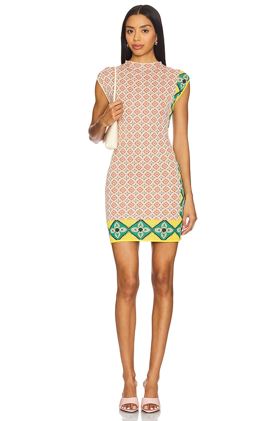 view 2 of 6 Mattie Dress in Floral Block