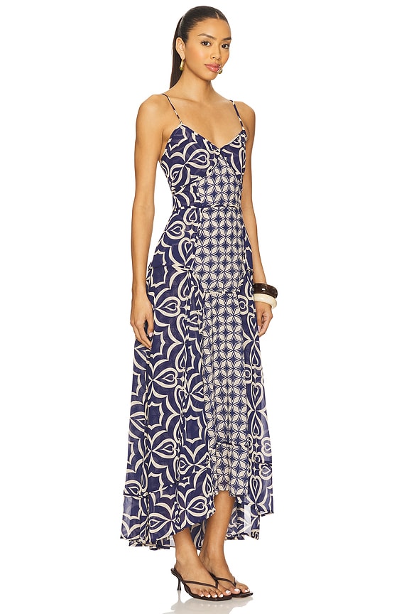 view 2 of 3 Mila Dress in Blue Mosaic Mix