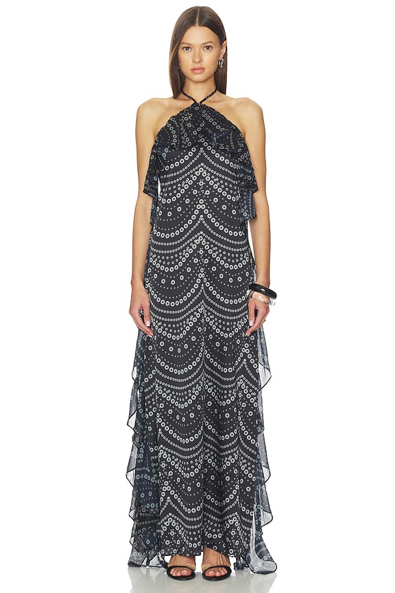 view 2 of 4 Lupita Dress in Stranded Pearls Mix