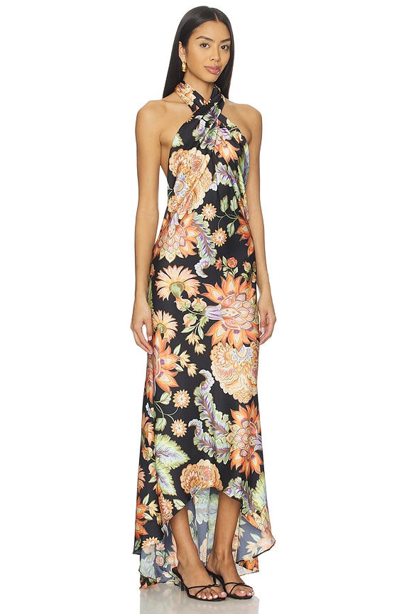 view 2 of 3 Harley Dress in Fiery Flora