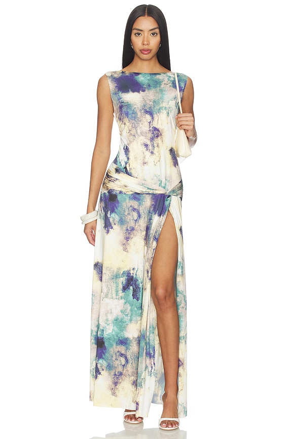 view 1 of 3 VESTIDO AFIRA in Abstract Expression