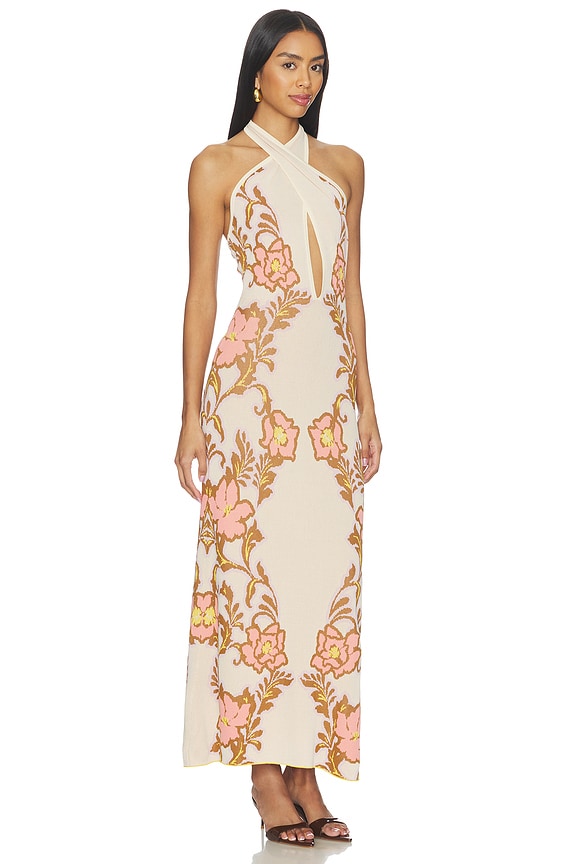 view 2 of 3 Lizbeth Dress in Plumeria Wave Knit