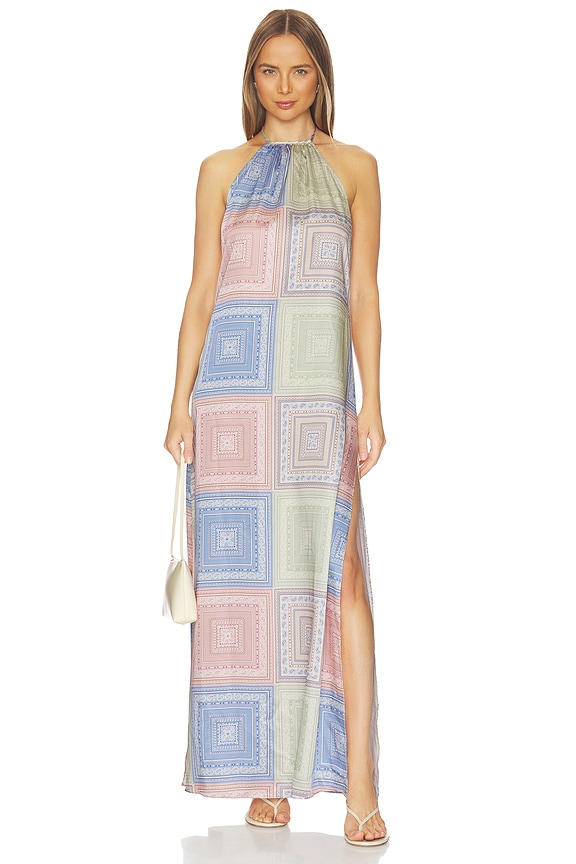 view 1 of 3 ROBE SAMANTHA in Pastel Tiles