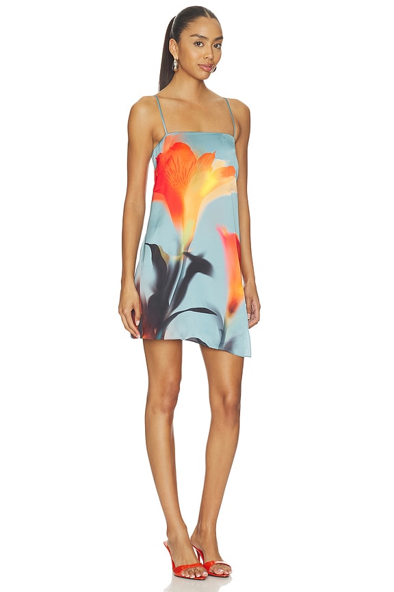 view 2 of 3 MINIVESTIDO INEZ in Fire Petal