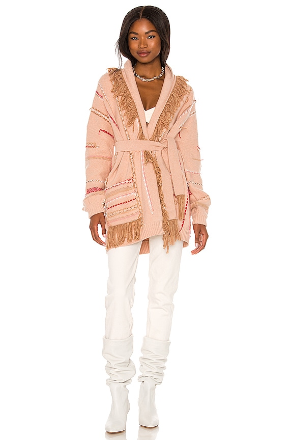 view 2 of 4 Isabella Cardigan in Bellini Combo