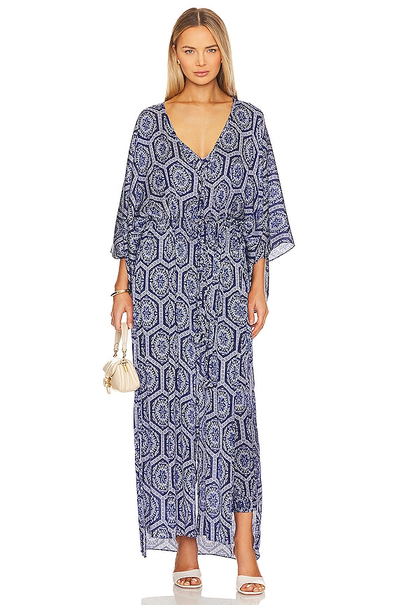 view 2 of 4 Veruska Robe in Lapis Tile