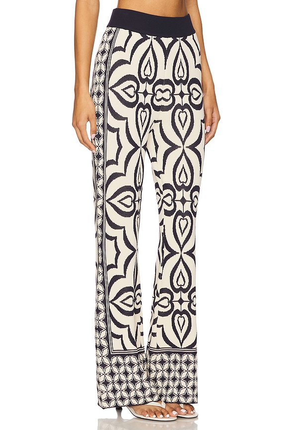 view 2 of 6 PANTALÓN ORLA in Blue Mosaic