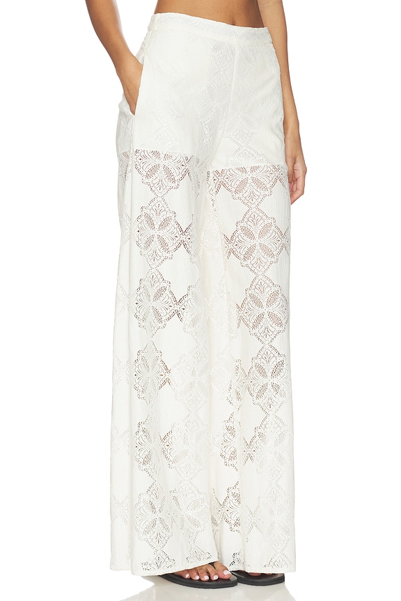 view 2 of 6 PANTALÓN RAVI in Floral Medallion
