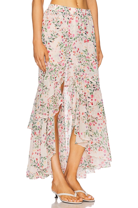 view 2 of 6 JUPE MIDI SEVA in Spring Ditsy