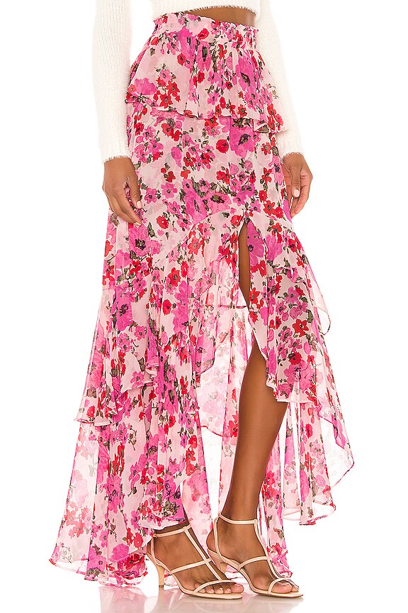view 2 of 4 Lucia Skirt in Pink Floral