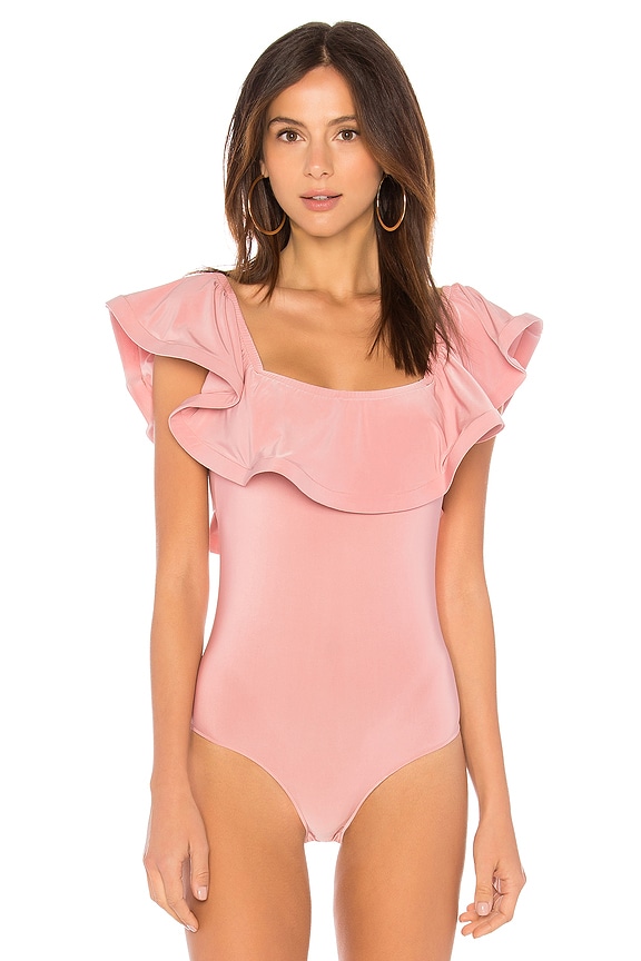 view 2 of 5 CORCICA ボディスーツ in Dusty Rose